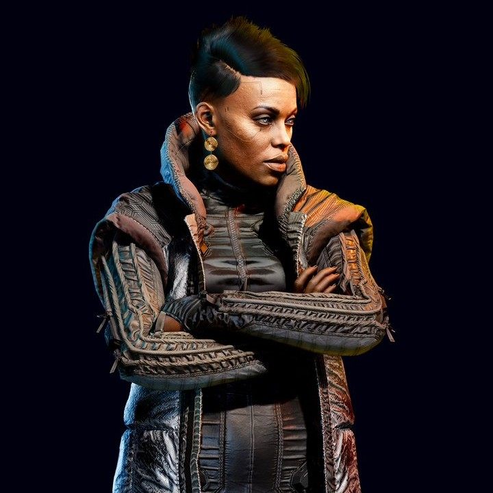 Na czele Voodoo Boys stoi Maman Brigitte z powyższego obrazka - Cyberpunk 2077: Frakcje - lista, charakterystyka - Cyberpunk 2077 - poradnik do gry