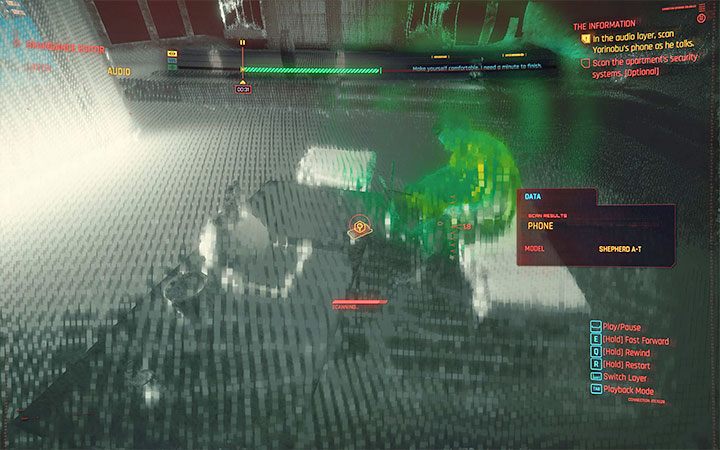 Przewiń nagranie odrobinę do przodu - Cyberpunk 2077: Drugi braindans - gdzie jest Relikt? - Cyberpunk 2077 - poradnik do gry