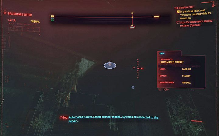 Po zaliczeniu celu z podsłuchania rozmowy powróć do warstwy wizualnej - Cyberpunk 2077: Drugi braindans - gdzie jest Relikt? - Cyberpunk 2077 - poradnik do gry