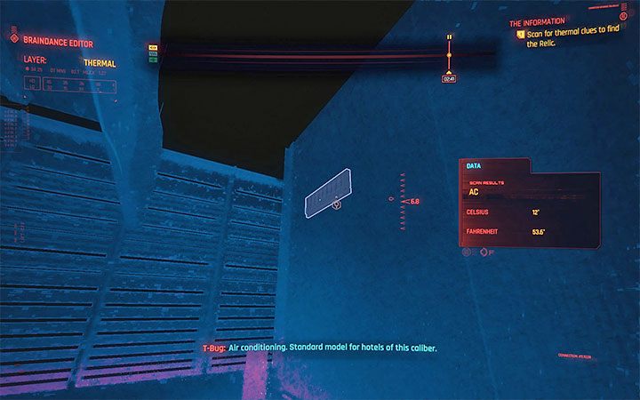Odblokujesz warstwę termalną, z której zacznij od razu korzystać - Cyberpunk 2077: Drugi braindans - gdzie jest Relikt? - Cyberpunk 2077 - poradnik do gry