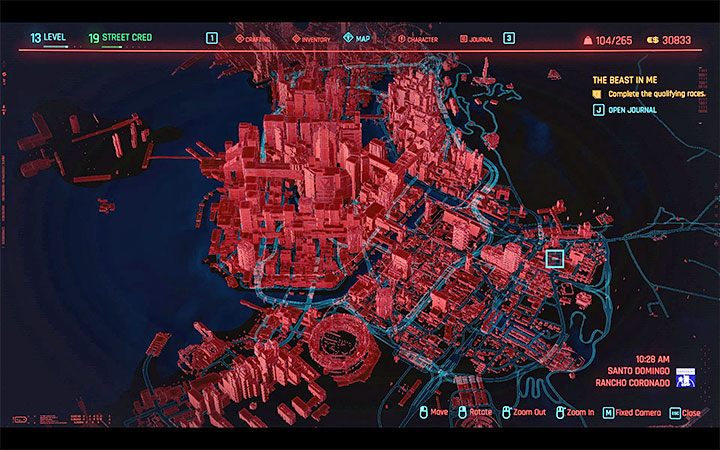 Cyberpunk 2077 to gra, której akcja w zdecydowanej większości toczy się na terenie jednej wielkiej metropolii - Cyberpunk 2077: Mapa świata Night City - wszystkie dzielnice, lista, porady - Cyberpunk 2077 - poradnik do gry