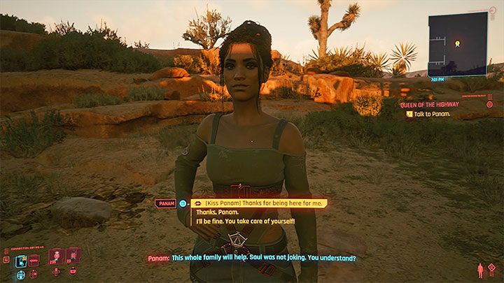 Na sam koniec raz jeszcze zacznij podążać za Panam - Cyberpunk 2077: Właściwy moment (Panam) - solucja, opis przejścia - Cyberpunk 2077 - poradnik do gry