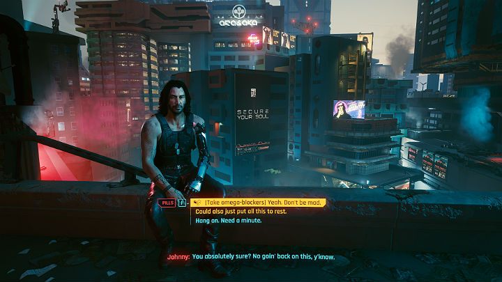 Drugą ważną decyzją fabularną jest wybór postaci, która będzie Ci towarzyszyć w trakcie ataku na Arasaka Tower - Cyberpunk 2077: Komu bije dzwon/Nocturne OP55N1 - solucja, opis przejścia - Cyberpunk 2077 - poradnik do gry