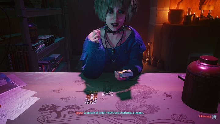 Zjedź windą na poziom ulicy, a następnie pomów z Misty i wejdź z nią do sklepu, by poczekać na kierowcę Hanako, który zawiezie Cię do rezydencji Yorinobu - Cyberpunk 2077: Komu bije dzwon/Nocturne OP55N1 - solucja, opis przejścia - Cyberpunk 2077 - poradnik do gry