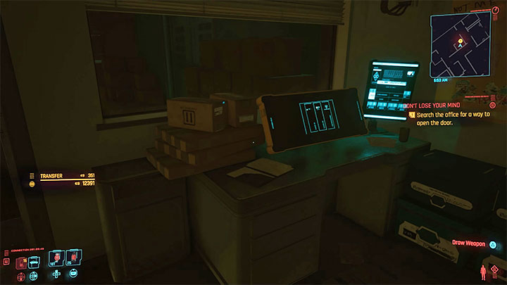 Począwszy od tego miejsca możesz skupiać się wyłącznie na przeprawie przez szalejący budynek lub zajmować się dodatkową eksploracją - polecamy ten drugi wariant, gdyż możesz dzięki temu zgromadzić dużo dodatkowego lootu - Cyberpunk 2077: Delamain: Reanimacja/Dont Lose Your Mind - solucja - Cyberpunk 2077 - poradnik do gry