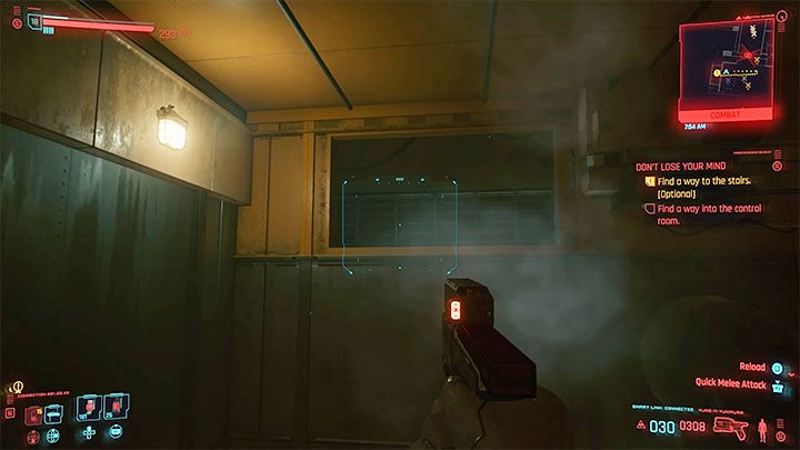 Obróć się w prawo i popatrz do góry - Cyberpunk 2077: Delamain: Reanimacja/Dont Lose Your Mind - solucja - Cyberpunk 2077 - poradnik do gry