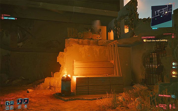 Jeśli wszystkie inne metody zawiodą, to możesz po prostu poszukać innego przejścia do celu misji i pomocna może tu okazać się mini-mapa - Cyberpunk 2077: Jak otworzyć zamknięte drzwi? - Cyberpunk 2077 - poradnik do gry