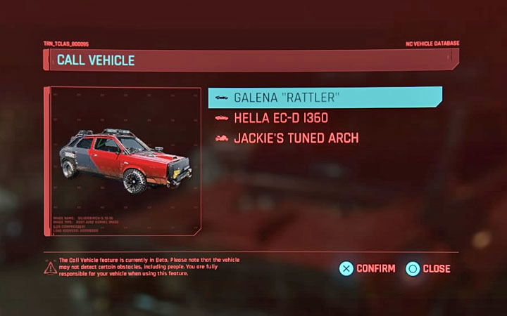 Tak, ale tylko jeśli jest to pojazd, który nie należy do V - Cyberpunk 2077: Jakie pojazdy są w grze? - Cyberpunk 2077 - poradnik do gry