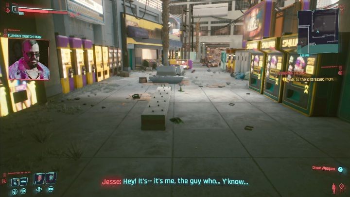 To zadanie zakończy się, gdy mężczyzna do Ciebie zadzwoni - Cyberpunk 2077: Palący interes - solucja, opis przejścia - Cyberpunk 2077 - poradnik do gry