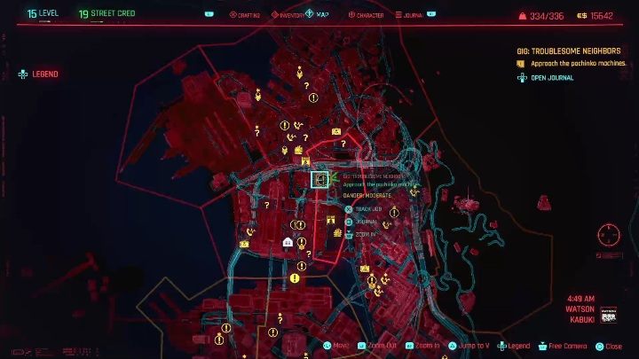 3 - Cyberpunk 2077: Neutralizacja, Watson - kontrakty, solucja, mapa - Cyberpunk 2077 - poradnik do gry