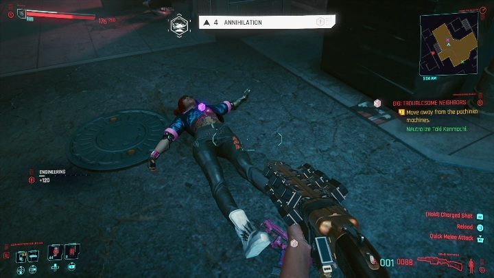 Cel: Taki Kenmochi, żywa bądź martwa - Cyberpunk 2077: Neutralizacja, Watson - kontrakty, solucja, mapa - Cyberpunk 2077 - poradnik do gry