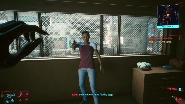 Cel: Anna Hamill, żywa bądź martwa - Cyberpunk 2077: Neutralizacja, Watson - kontrakty, solucja, mapa - Cyberpunk 2077 - poradnik do gry