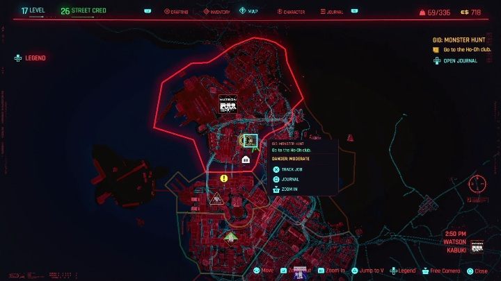 Lokalizacja: południowa część Watson, Kabuki - Cyberpunk 2077: Neutralizacja, Watson - kontrakty, solucja, mapa - Cyberpunk 2077 - poradnik do gry