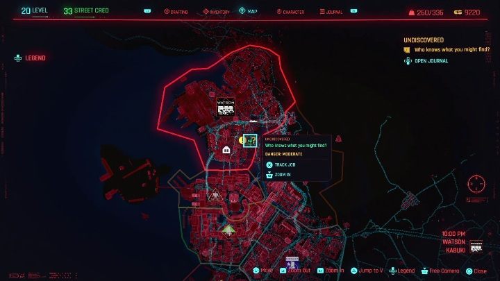 9 - Cyberpunk 2077: Neutralizacja, Watson - kontrakty, solucja, mapa - Cyberpunk 2077 - poradnik do gry