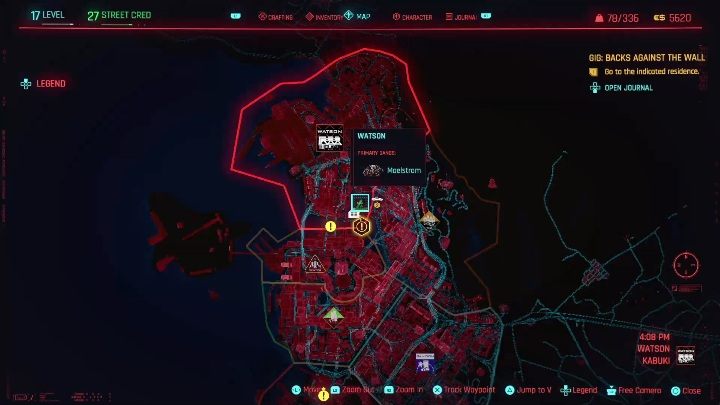 1 - Cyberpunk 2077: Odzyskanie własności, Watson - kontrakty, solucja, mapa - Cyberpunk 2077 - poradnik do gry