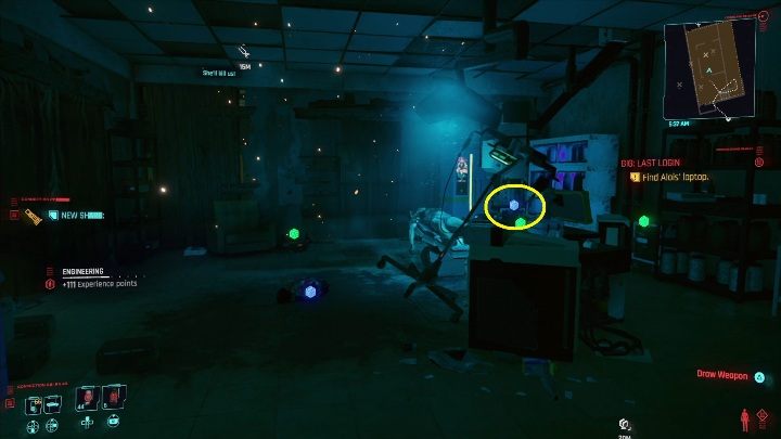 Cel: Laptop Alois - Cyberpunk 2077: Kradzież, Watson - kontrakty, solucja, mapa - Cyberpunk 2077 - poradnik do gry