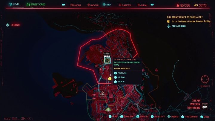 2 - Cyberpunk 2077: Kradzież, Watson - kontrakty, solucja, mapa - Cyberpunk 2077 - poradnik do gry