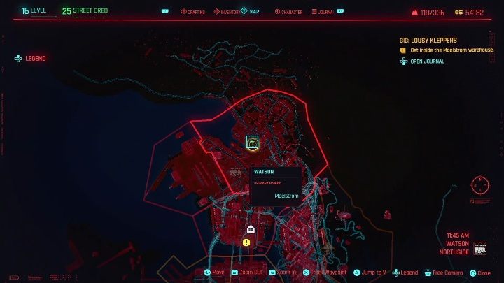 8 - Cyberpunk 2077: Kradzież, Watson - kontrakty, solucja, mapa - Cyberpunk 2077 - poradnik do gry