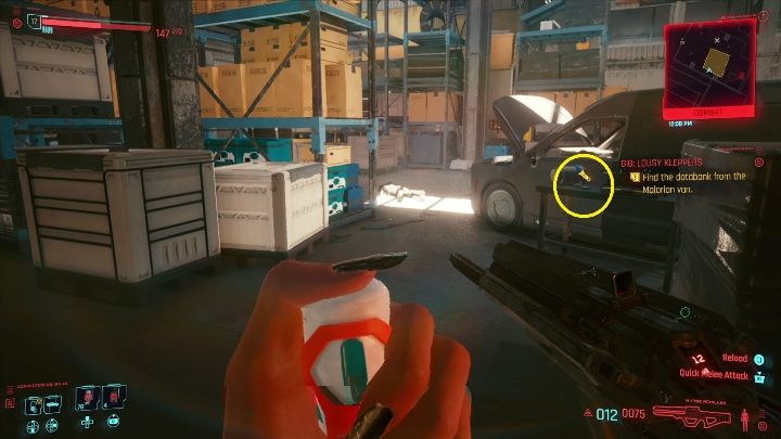 Cel: Drzazga - Cyberpunk 2077: Kradzież, Watson - kontrakty, solucja, mapa - Cyberpunk 2077 - poradnik do gry