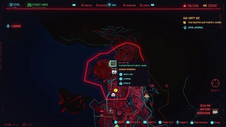 11 - Cyberpunk 2077: Kradzież, Watson - kontrakty, solucja, mapa - Cyberpunk 2077 - poradnik do gry