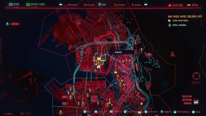 13 - Cyberpunk 2077: Kradzież, Watson - kontrakty, solucja, mapa - Cyberpunk 2077 - poradnik do gry
