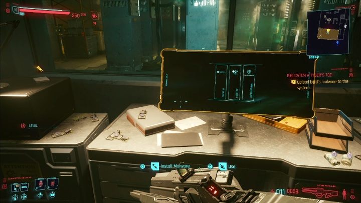 Solucja: twoim zadaniem jest dostanie się do budynku do serwerowni, które znajduje się na piętrze, do którego dojedziesz widną - Cyberpunk 2077: Sabotaż, Watson - kontrakty, solucja, mapa - Cyberpunk 2077 - poradnik do gry