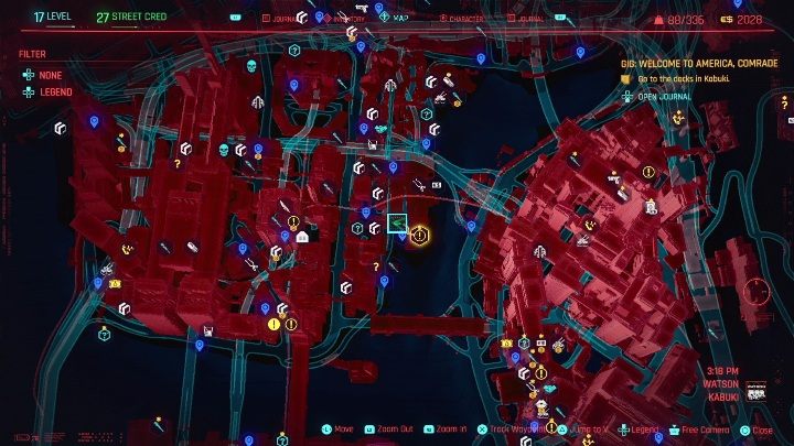 3 - Cyberpunk 2077: Sabotaż, Watson - kontrakty, solucja, mapa - Cyberpunk 2077 - poradnik do gry