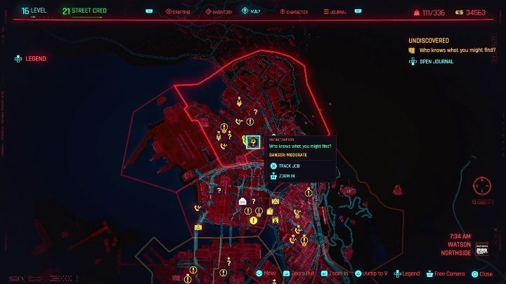 1 - Cyberpunk 2077: Ratunek, Watson - kontrakty, solucja, mapa - Cyberpunk 2077 - poradnik do gry