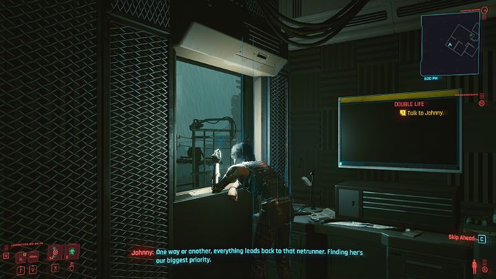 Porozmawiaj z Johnnym i spróbuj ustalić czego Ci ludzie mogą chcieć od Alt - Cyberpunk 2077: Trzecia część nocy/Double Life - solucja, opis przejścia - Cyberpunk 2077 - poradnik do gry