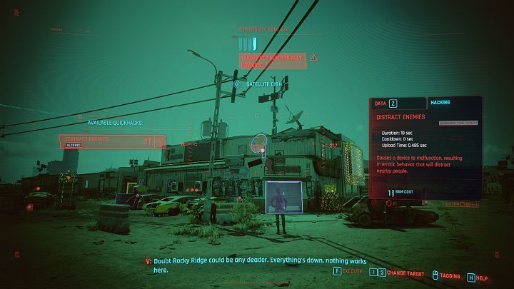 Pora zabrać się do działania i znaleźć coś, co można będzie wykorzystać do zasadzki - Cyberpunk 2077: Na rozdrożach/Ghost Town - solucja, opis przejścia - Cyberpunk 2077 - poradnik do gry