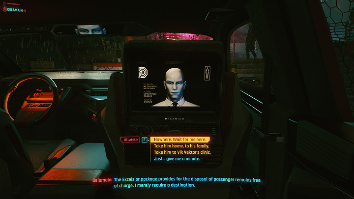 1 - Cyberpunk 2077: Gdzie zawieźć Jackiego? Ważny wybór - Cyberpunk 2077 - poradnik do gry