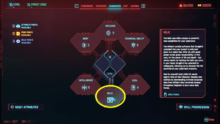 2 - Cyberpunk Phantom Liberty: Drzewko atutów Relic - Cyberpunk 2077 - poradnik do gry