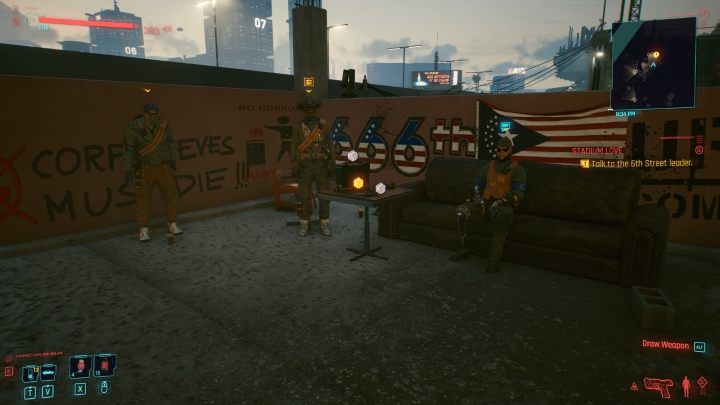 W trakcie eksploracji warto zwracać uwagę na kolorowe ikony pojawiające się nad przedmiotami możliwymi do zebrania - Cyberpunk 2077: Eksploracja - Cyberpunk 2077 - poradnik do gry