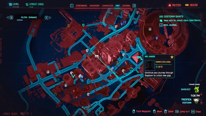 3 - Cyberpunk Phantom Liberty: Mapa dzielnicy Dogtown - Cyberpunk 2077 - poradnik do gry