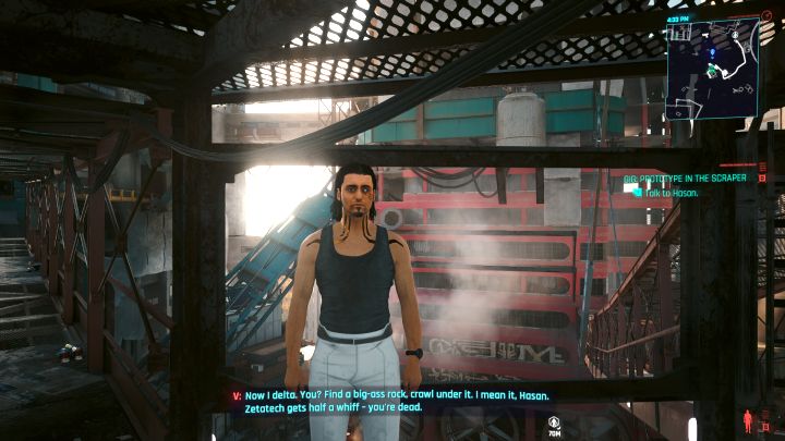 W obu przypadkach musicie tradycyjnie zaczekać na telefon od Mr - Cyberpunk Phantom Liberty: Kontrakt: Co z oczu, to z serca - solucja, opis przejścia - Cyberpunk 2077 - poradnik do gry