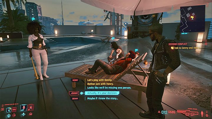 Zacznij od pogadania z Kerrym - Cyberpunk 2077: Second Conflict (Kerry) - solucja, opis przejścia - Cyberpunk 2077 - poradnik do gry