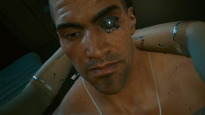 Po chwili przeniesiecie się do jednego z pokojów w domu siostry Rivera, gdzie będziesz świadkiem sceny łóżkowej - Cyberpunk 2077: River Ward - romans/seks - Cyberpunk 2077 - poradnik do gry