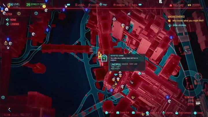 Lokalizacja: wschodnia część Westbrook, Japantown - Cyberpunk 2077: Odzyskanie własności, Westbrook - kontrakty, solucja, mapa - Cyberpunk 2077 - poradnik do gry