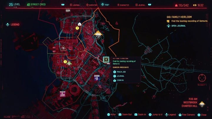 4 - Cyberpunk 2077: Odzyskanie własności, Westbrook - kontrakty, solucja, mapa - Cyberpunk 2077 - poradnik do gry