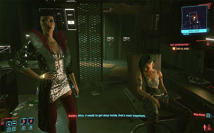 Judy przebywa początkowo w piwnicy baru Lizzies Bar znajdującego się w dzielnicy Kabuki w Watson - Cyberpunk 2077: Judy Alvarez - towarzysz - Cyberpunk 2077 - poradnik do gry