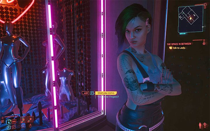 Tak, jest dostępna opcja romansu z Judy, przy czym musisz spełnić stosowne wymagania żeby stało się to możliwe - Cyberpunk 2077: Judy Alvarez - towarzysz - Cyberpunk 2077 - poradnik do gry