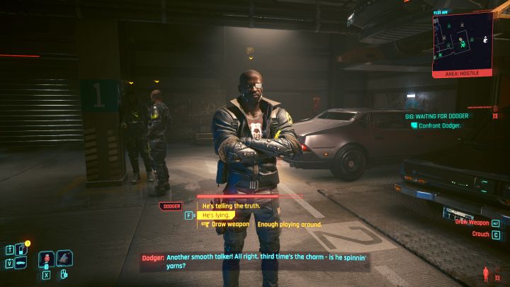 Niezależnie od wybranego wariantu porozmawiajcie z Billem i Charlesem - Cyberpunk Phantom Liberty: Kontrakt: Czekając na Dodgera - solucja, opis przejścia - Cyberpunk 2077 - poradnik do gry