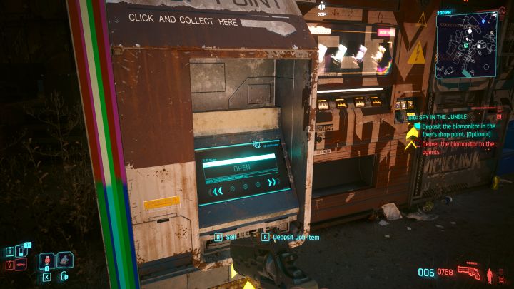 Niezależnie od wybranego wariantu pozyskacie biomonitor i możecie opuścić muzeum - Cyberpunk Phantom Liberty: Kontrakt: Ranny lis w miejskiej dżungli - solucja, opis przejścia - Cyberpunk 2077 - poradnik do gry