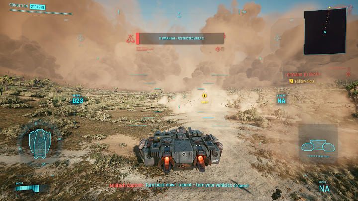 Jedź za Saulem w kierunku placu budowy - Cyberpunk 2077: Linia oporu/Forward to Death - solucja, opis przejścia - Cyberpunk 2077 - poradnik do gry