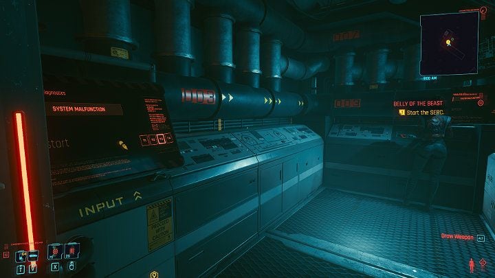 Idź z Panam na górę, do sterowni - Cyberpunk 2077: Kwarantanna/Belly of the Beast - solucja, opis przejścia - Cyberpunk 2077 - poradnik do gry