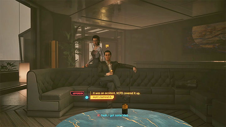 Zadzwoń do Elizabeth Peralez, a następnie wyrusz do apartmentu państwa Peralez znajdującego się w dzielnicy Charter Hill w Westbrook - Cyberpunk 2077: Stróże bezprawia/I Fought the Law (River) - solucja - Cyberpunk 2077 - poradnik do gry