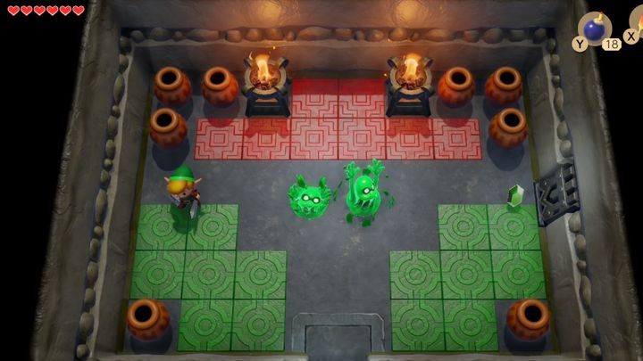 Z racji tego, że Link potrafi skakać, to w grze znalazły się również sekwencje platformowe - Rozgrywka w The Legend of Zelda Links Awakening - The Legend of Zelda Links Awakening - poradnik do gry