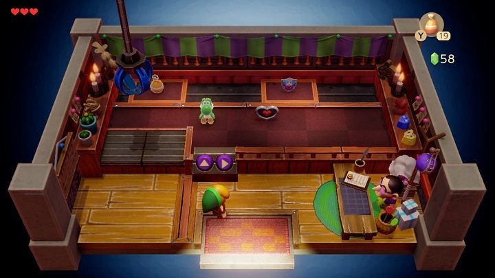 Zejdź w dół do Trendy Game - Tail Cave | Solucja The Legend of Zelda Links Awakening - The Legend of Zelda Links Awakening - poradnik do gry