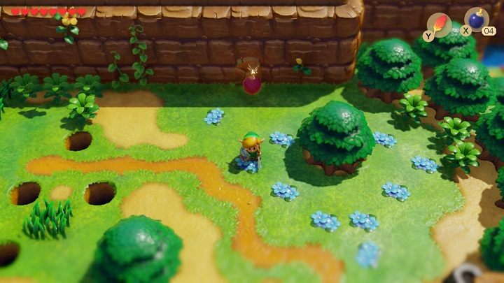 Daj mu Kij, a on szturchnie nim gniazdo - Anglers Tunnel | Solucja The Legend of Zelda Links Awakening - The Legend of Zelda Links Awakening - poradnik do gry