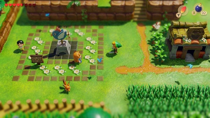 Zejdź po schodach z góry i idź zobaczyć się z Marin - Anglers Tunnel | Solucja The Legend of Zelda Links Awakening - The Legend of Zelda Links Awakening - poradnik do gry